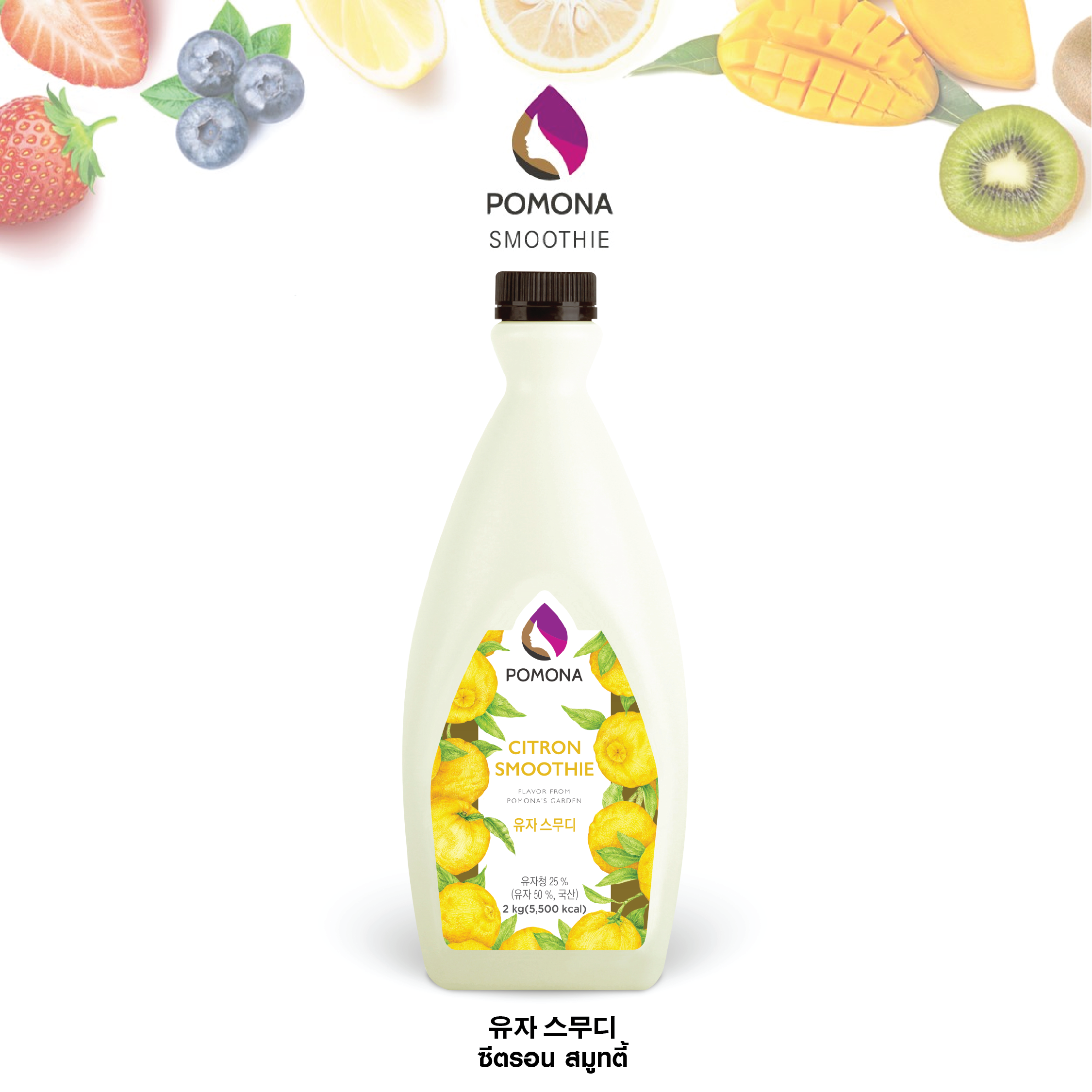 Pomona - Citron Smoothie ซอส ซีตรอน สมูทตี้ (ส้มยูสุ)