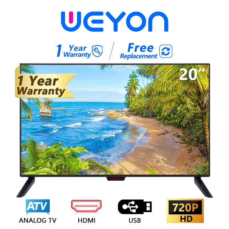 (HOT) WEYON LED TV 20นิ้ว รุ่น YM20D (เป็นจอคอมพิวเตอร์ได้)แนะนำให้ซื้อ ราคา 1,799 บาท*ส่งฟรี