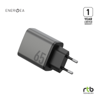 Energea หัวชาร์จ Wall Charger 2C1A PD65W & QC3.0 รุ่น Ampcharge GaN65