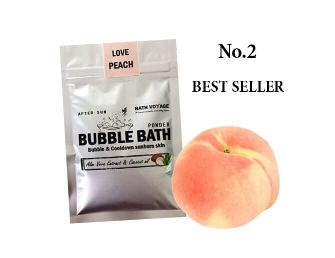 สบู่ทำฟอง Bubble Bath กลิ่น Love Peach