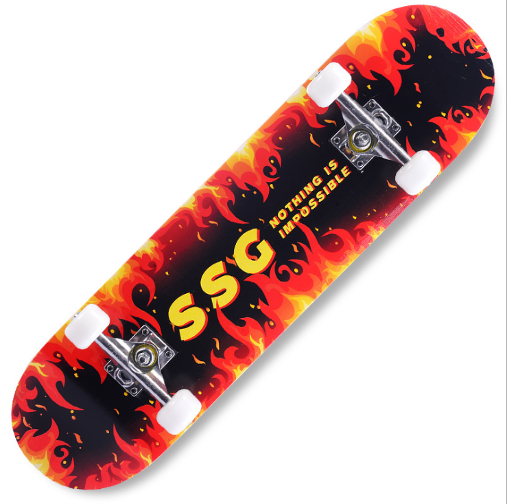 Skateboard Deck?-สเก็ตบอร์ดสไลด์สี่ล้อเด็กผู้ใหญ่กระดาน Unisex skateboard สเก็ตบอร์ดสำหรับผู้เริ่มเล่น /มืออาชีพ ของแท้100% พร้อมส่ง