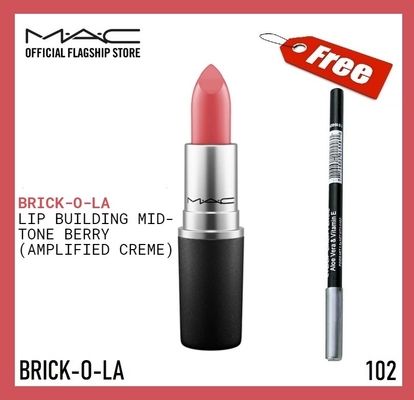 แมคMAC MATTE LIPSTICK 3g | ลิปสติก M.A.C| Chili | Brick O La | Cockney |  Diva | Dubonnet | Lady Bug | Lady Danger |  Marrakesh | Mocha | Ruby Woo |  Russian Red | See Sheer | Twig