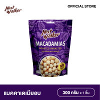 นัท วอล์คเกอร์ แมคคาเดเมียอบ 300 ก.  Nut Walker Roasted Unsalted Macadamias 300 g.