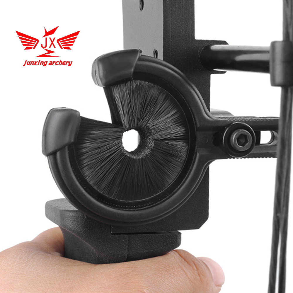 1 pcs Junxing Full Brush Arrow Rest for Compound Bow Hunting Archery Adjustable R/L Hand