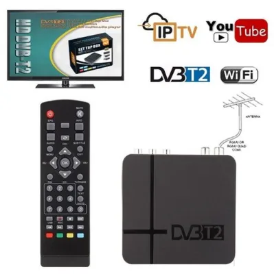 ⚡ถูกที่สุด⚡K2 DVB-T2 กล่องดิจิตอลวิดีโอออกอากาศภาคพื้นดินรับสัญญาณ HDMI DVB-T2 กล่องทีวี VGA / AV TUNER K2 Full HD 1080P