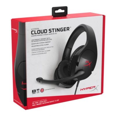 HEADSET (หูฟัง) HyperX GAMING GEAR CLOUD STINGER สินค้าประกัน  2 ปี