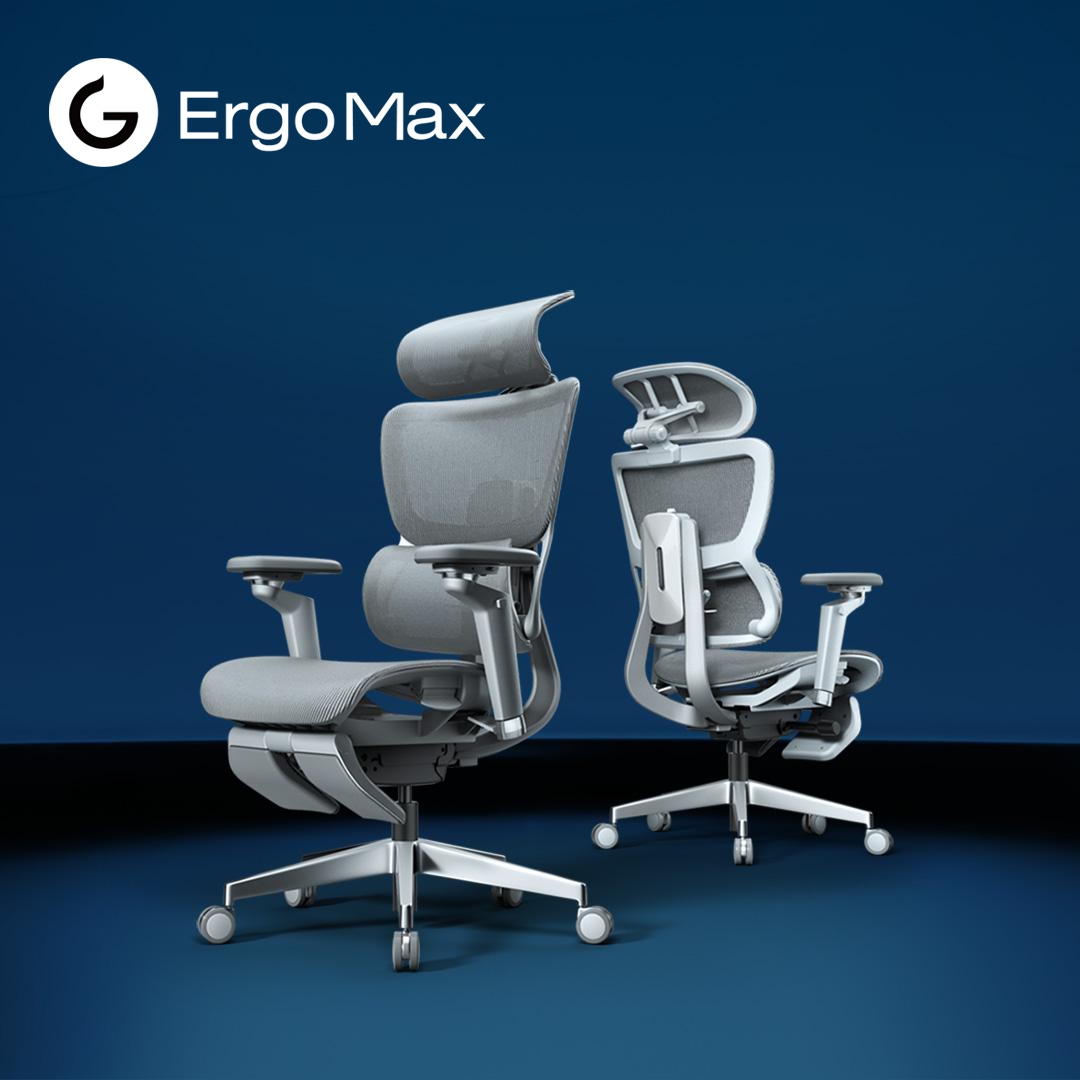 ErgoMax S3Plus Ergonomic Chair Computer Chair Office Chair Boss Sedentary Comfortable Gaming Chair 6D armrest and 4D Lumbar Support ราคา 33,647 บาท*ส่งฟรี