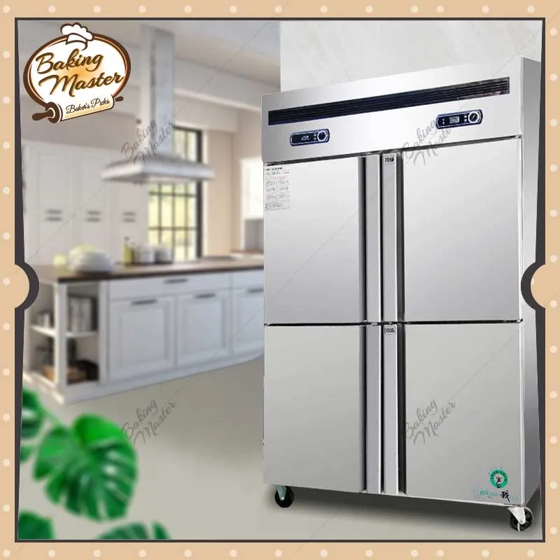 Baking Master ตู้แช่ ตู้เย็นขนาดใหญ่ ตู้แช่เย็น ตู้แช่เครื่องดื่ม ตู้แช่แข็ง ขนาดใหญ่ 4 ประตู COOL Freeze