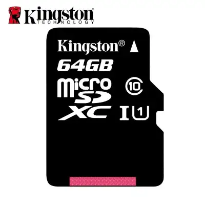 Kingston Micro SD Card Memory Card Class10 การ์ดหน่วยความจำการ์ด 64GB carte sd memoria C10 Mini SD Card 64GB เมมโมรี่การ์ด ไมโครเอสดี การ์ด SDHC/SDXC TF Card UHS-I