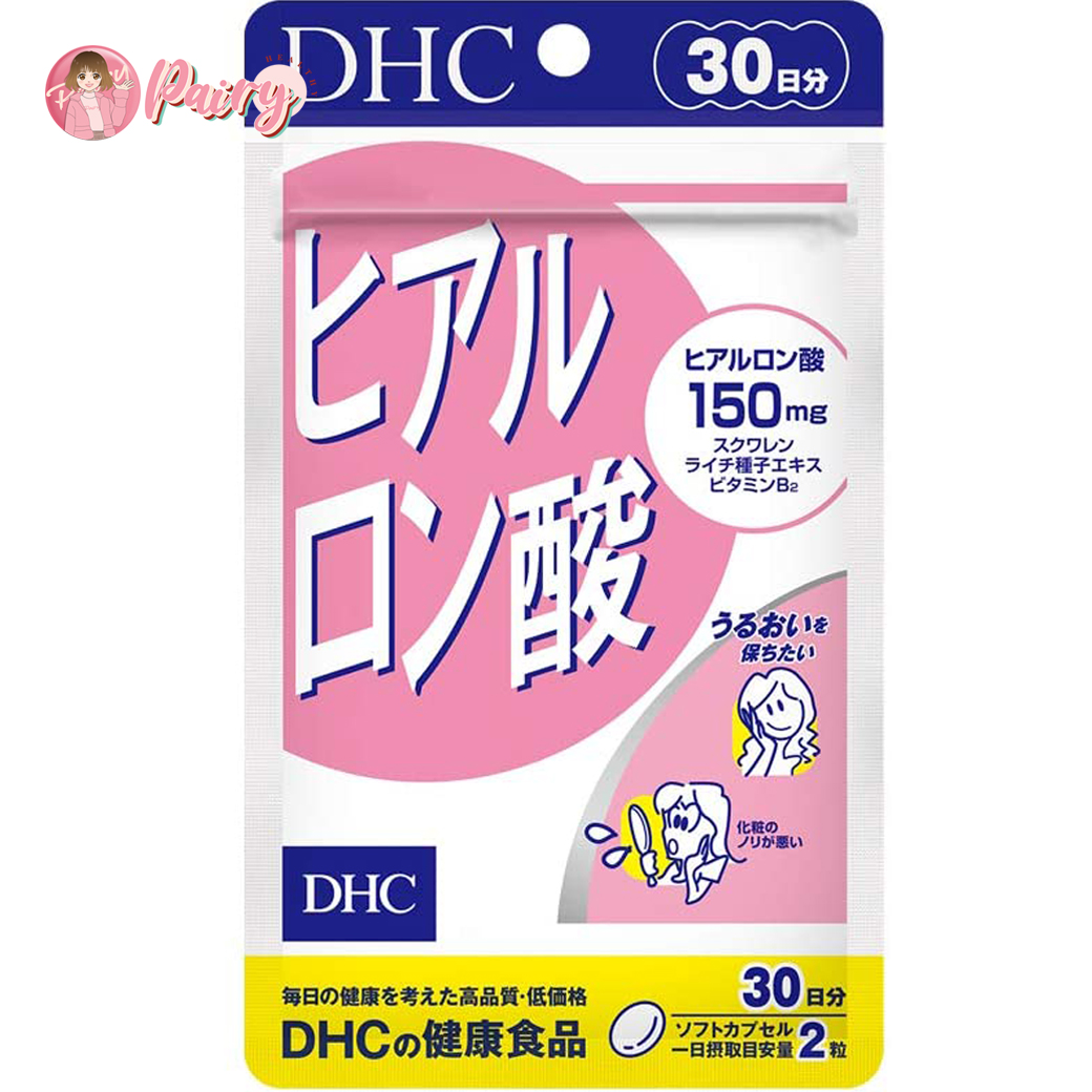 DHC Hyaluronsan (30 วัน) สูตรใหม่ เพิ่มปริมาณ เป็น 150 Mg. เติมความชุ่มชื้น ผิวนุ่ม ไม่แห้งกร้าน (1 ซอง)