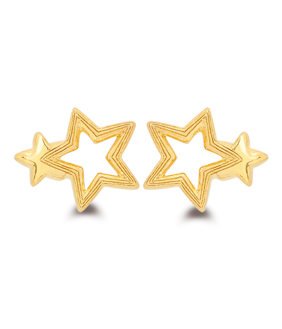 Prima Gold 99.9% Star Earring 111E3223-18 ราคา 13,188 บาท*ส่งฟรี