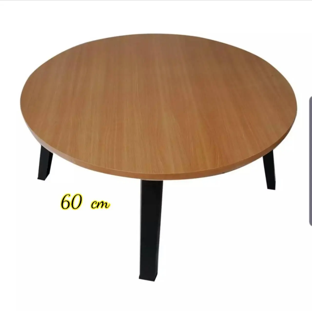 60  cm โต๊ะญี่ปุ่น  โต๊ะกลม  สีบีช( 24 นิ้ว)