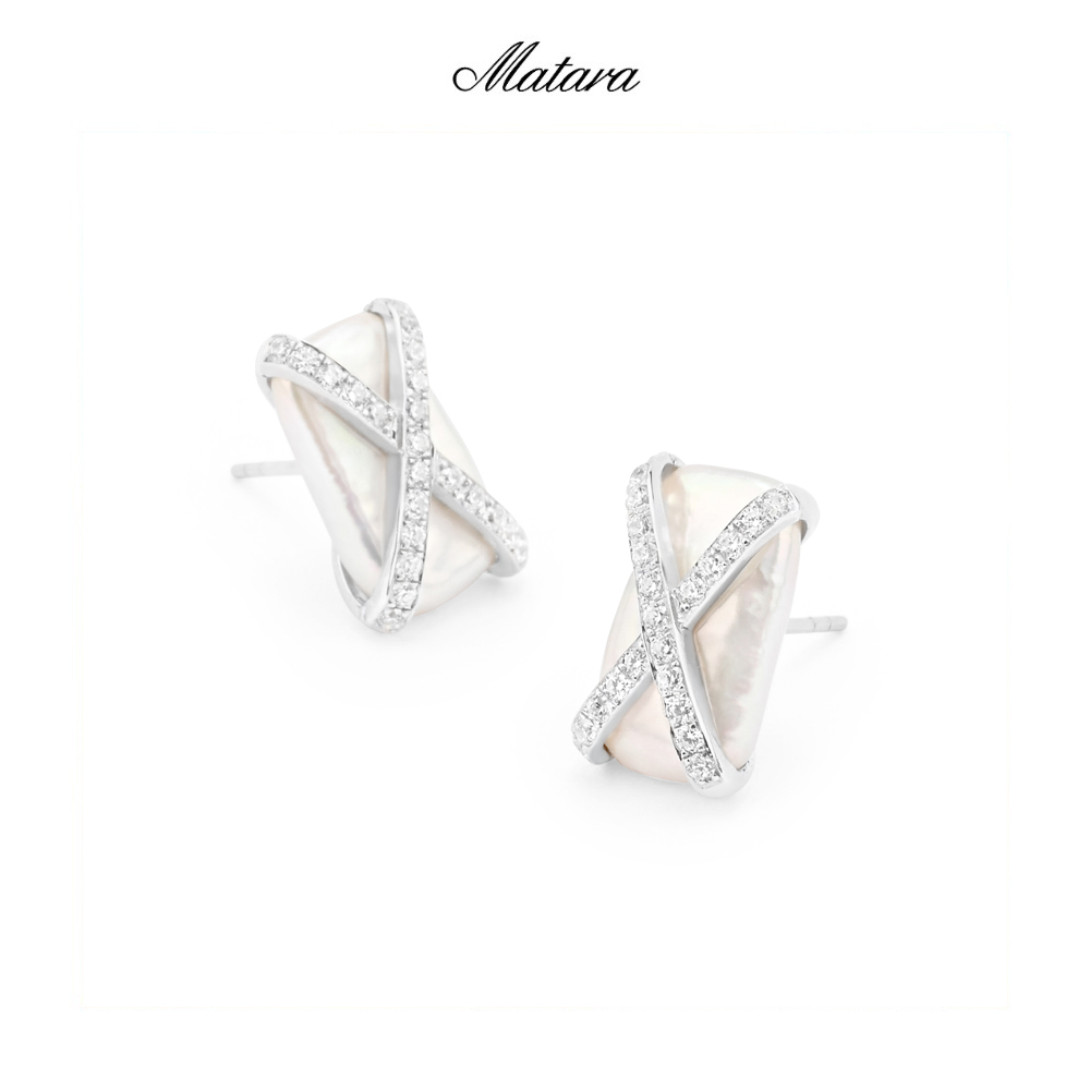 Matara Signature XO Xuded Earrings ราคา 18,500 บาท*ส่งฟรี