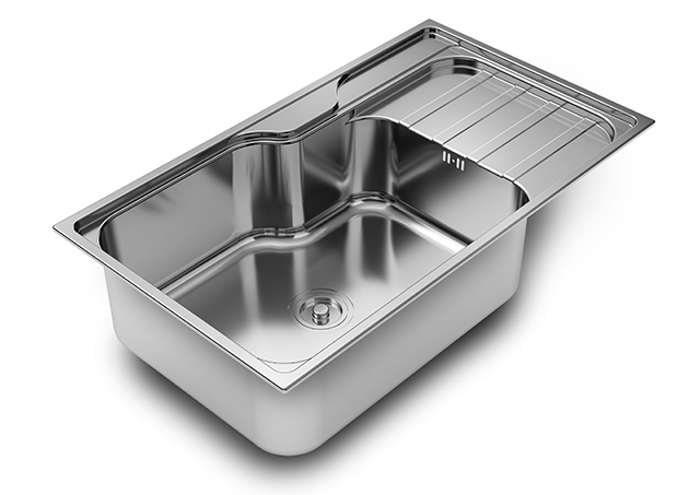 อ่างล้างจาน ยี่ห้อ LTP รุ่น PST8750 อ่างล้างจานสแตนเลส 1 หลุม 1 ที่พักจาน sink ซิงค์ล้างจาน ราคา ราคา 3,600 บาท*ส่งฟรี