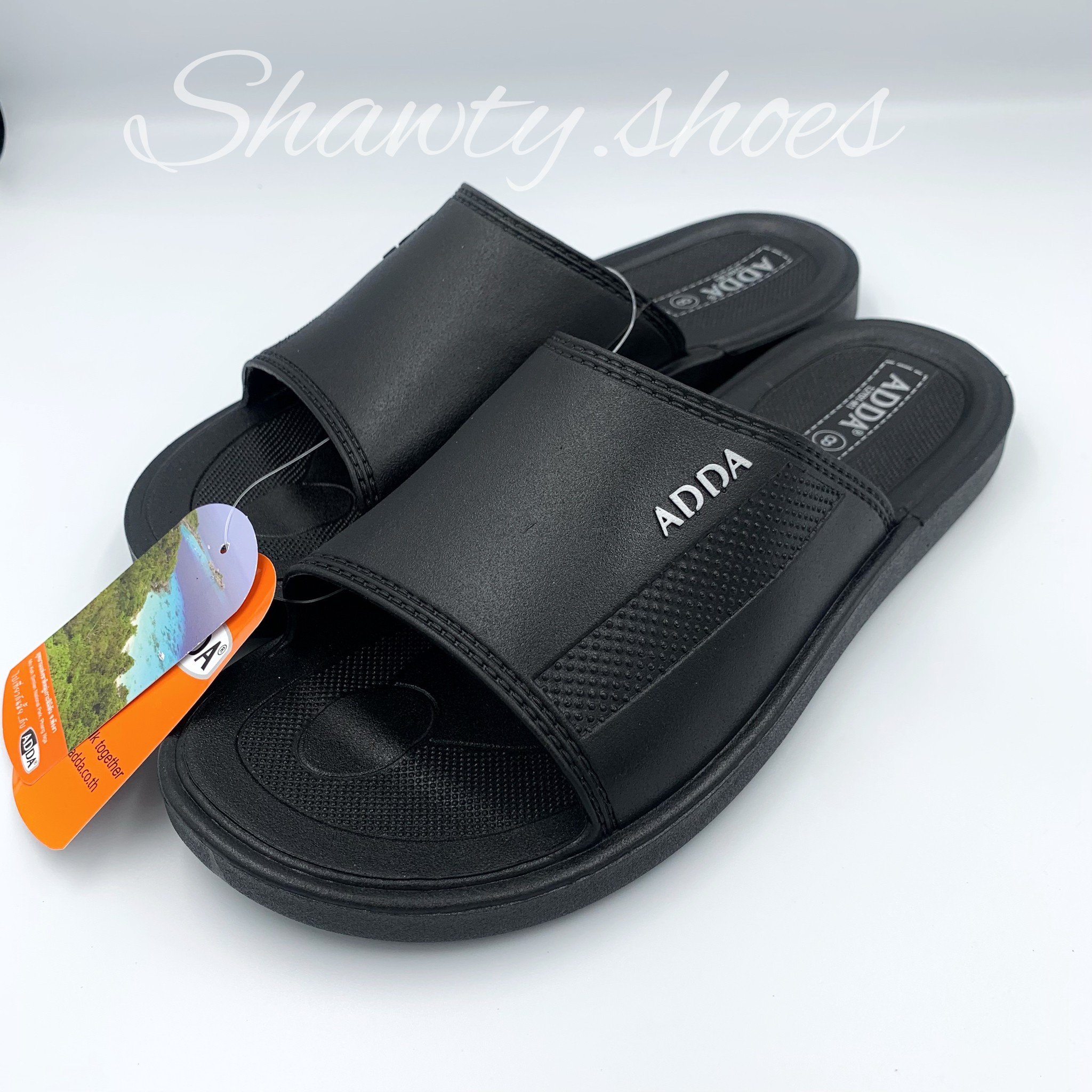 รองเท้าแตะผู้ชาย แบบสวม ADDA แท้💯 รุ่น 12Y01 (Size 7-11) ราคา 69 บาท*ส่งฟรี