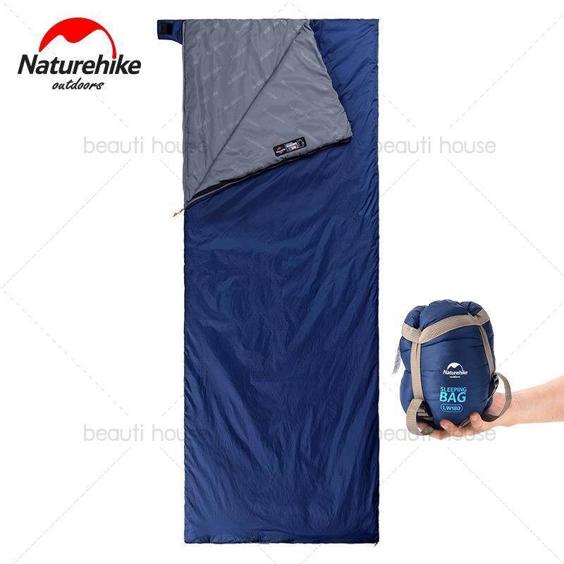 BEST Sleeping bag for Camping Travel Hiking ถุงนอนตั้งแค้มป์ - ฟ้า Super Marie