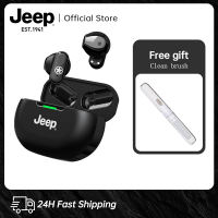 หูฟังไร้สาย Jeep EW011 TWS หูฟังบลูทูธ Bluetooth 5.3 เสียงเบสหนักแน่น กันน้ำ เหมาะสำหรับเล่นกีฬา ฟังเพลง พร้อมไมโครโฟน สำหรับระบบปฏิบัติการ iOS และ Android