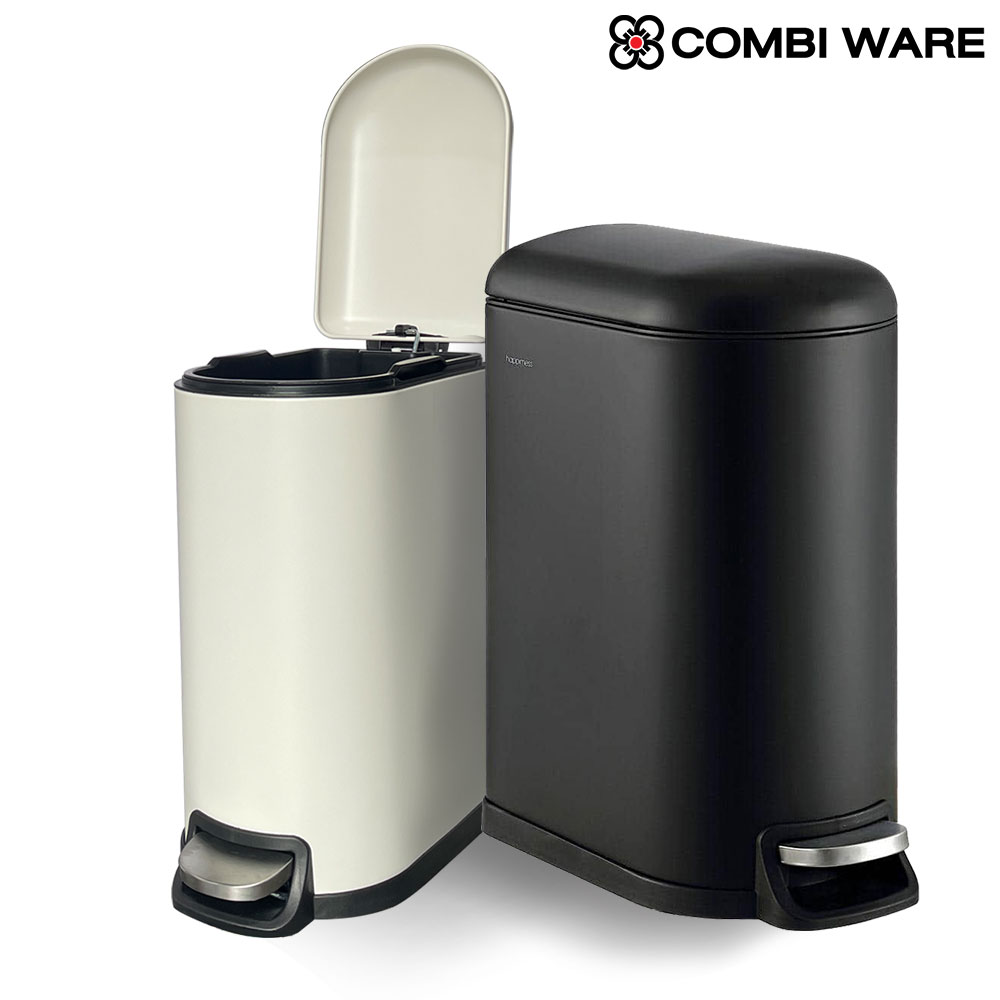 ถังขยะสแตนเลส แบบเท้าเหยียบ ทรงลึก 10 ลิตร - COMBI WARE ราคา 1,440 บาท*ส่งฟรี