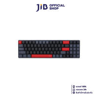 WIRELESS KEYBOARD (คีย์บอร์ดไร้สาย) REDRAGON ASHE PRO (BLACK-GRAY-RED) (LOW PROFILE BROWN SWITCH RGB EN/TH) (K626RBG-RGB-PRO)