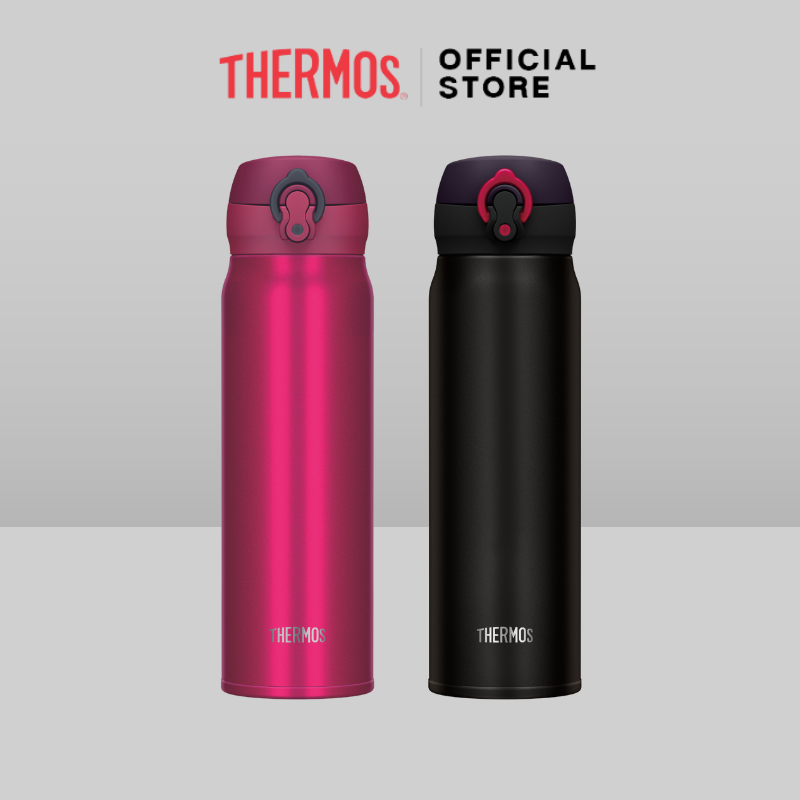 Thermos® JNL-602 Ultra-Light One-Push Tumbler (กระติกน้ำแบบปุ่มกดปุ่มเดียว) (600ml) เก็บความร้อน เก็บความเย็น กระติกสูญญากาศ ราคา 1,865 บาท*ส่งฟรี