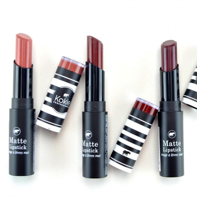 Kokie Matte Lipstick, Creamy Matte Lipstick, Smooth and Soft Texture, Best-Selling Model, Beautiful Color, Long-Lasting, Available in 20 Shades. ราคา 250 บาท*ส่งฟรี