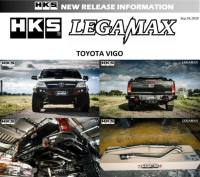 HKS ท่อไอเสีย รุ่น Legamax Muffler รถยนต์ Toyota Vigo 1KD 2KD (2004-2015)
