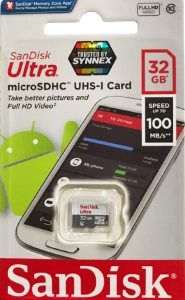 ภาพหน้าปกสินค้าsandisk Ultra microSD Card (SDSQUNR) ที่เกี่ยวข้อง