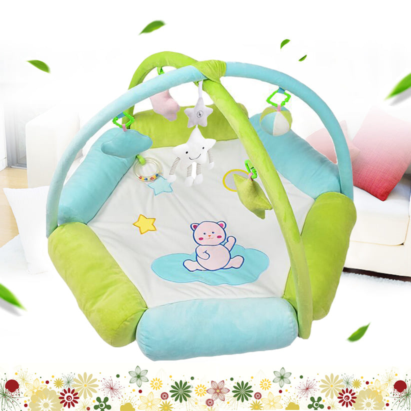 Smart Kiddy Shop เพลยิม (Play gym) เพลแมท (Play mat) ที่นอนเด็ก เบาะรองนอน โมบายดนตรี ของเล่นเสริมพัฒนาการ bear