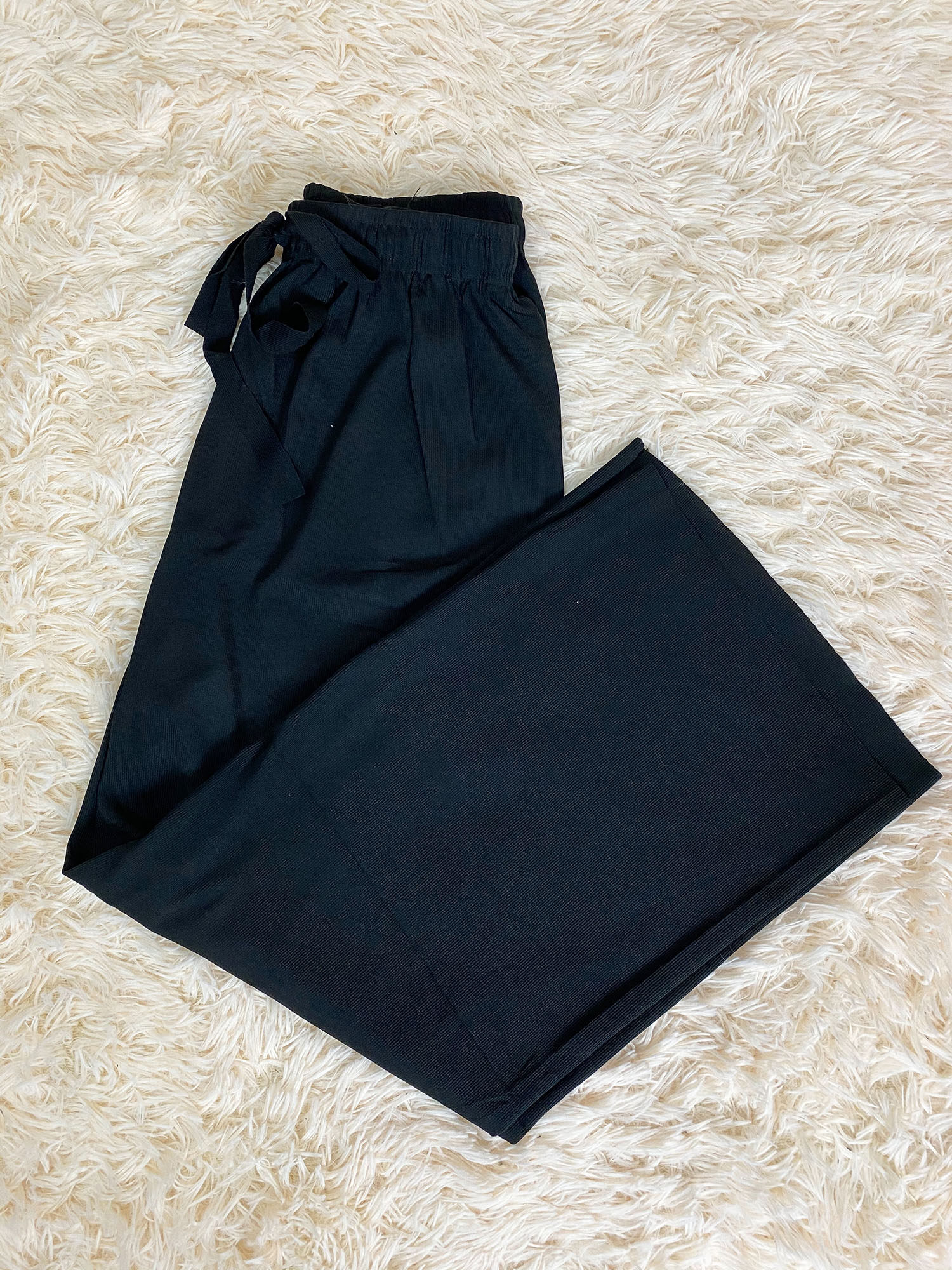 กางเกงผ้าร่องzaraกางเกงขากว้างขายาวผ้าเนื้อดีพริ้วส่งจากไทย