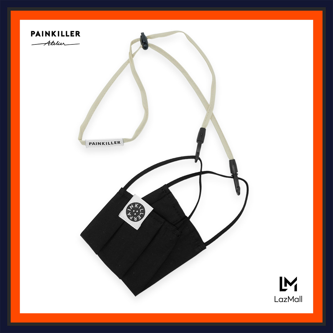 (PAINKILLER) Life Essentials Adjustable Mask Strap / สายคล้อง หน้ากากผ้า แฟชั่นผู้ชาย เพนคิลเลอร์ / Face mask belt men fashion accessories PAINKILLER / SS20