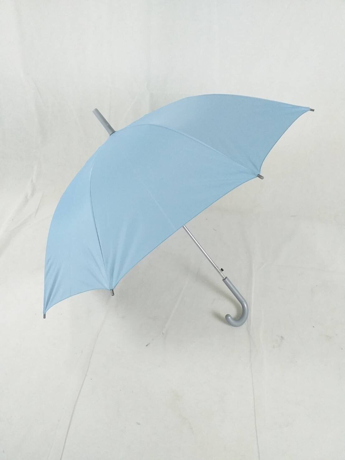 ร่มสปริง 22นิ้ว ร่มยาว ผ้าUV สีพื้น กันแดด ทนฝน ร่มกันแดด สีสันสดใส ผลิตในไทย umbrella  รหัส 2201