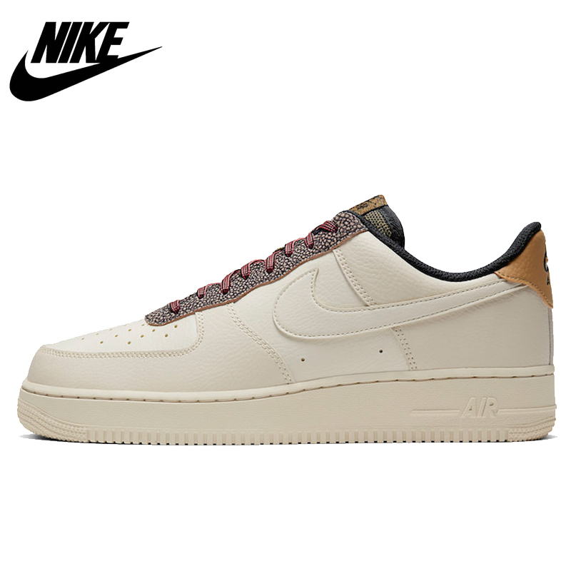 Nike AIR FORCE 1 Air Force No. 1 AF1 รองเท้าลำลองผู้ชายสีขาวล้วน 315115-112