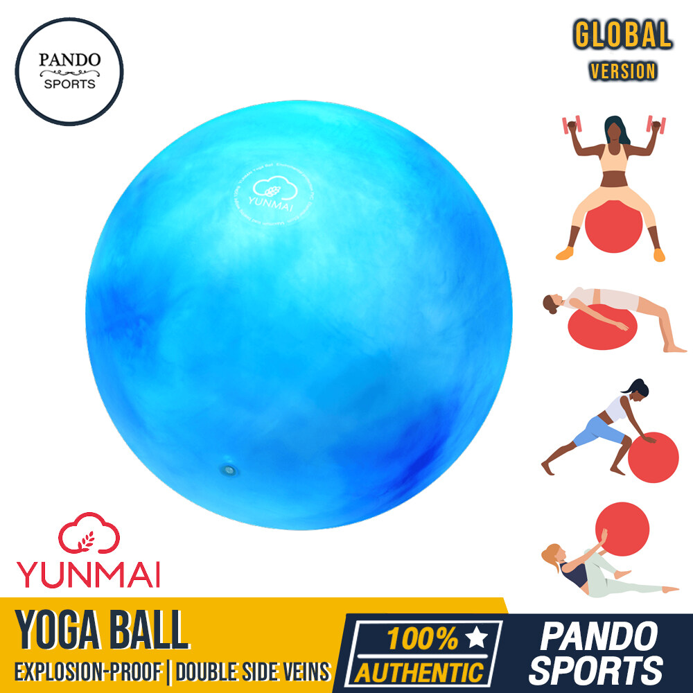YUNMAI Yoga Ball ลูกบอลโยคะ by Pando Sports