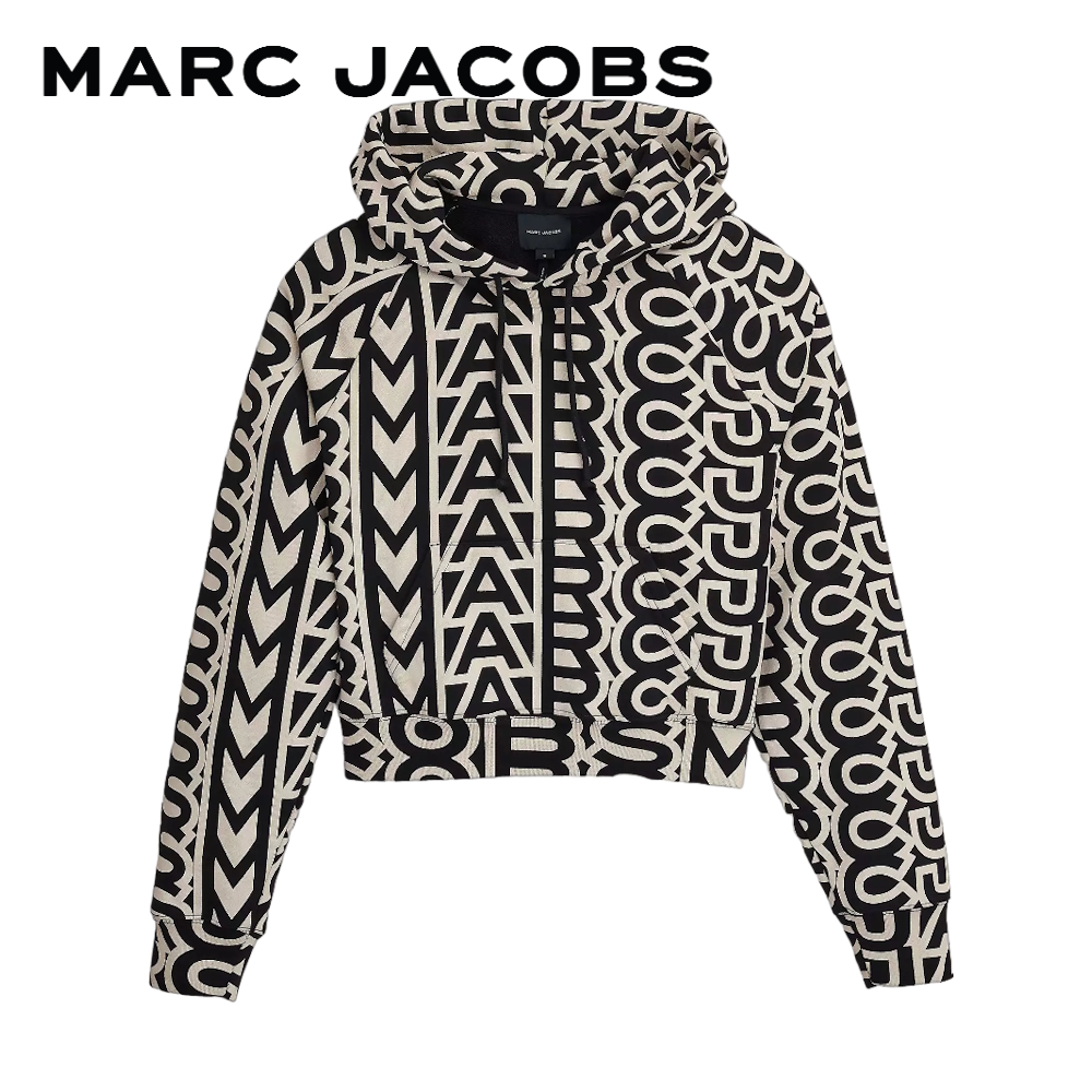 MARC JACOBS THE MONOGRAM CROP HOODIE PF23 2F3RTP011C09004 เสื้อแจ็คเก็ตแบบมีฮู้ด ราคา 7,250 บาท*ส่งฟรี