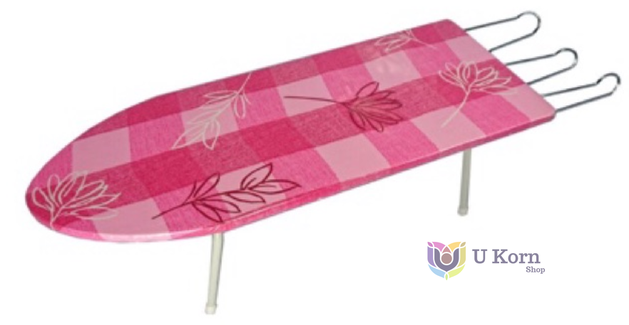 โต๊ะรีดผ้า แบบนั่งรีด รุ่นขายู *คละลาย* uk uk99.