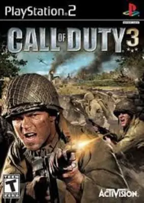 แผ่นเกมส์ Ps2 Call Of Duty 3