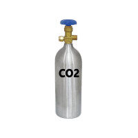 UMEGA ถังอลูมิเนียมบรรจุ CO2 ขนาด 2 ลิตร DC-C20 พร้อมแก๊ส (บรรจุ CO2 1 กก.)