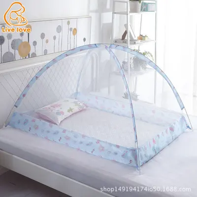 LL Children Anti-mosquito Net Bottomless Foldable baby Bed Mosquito Cover