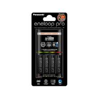 Panasonic เครื่องชาร์จ 2 hrs. + ถ่าน eneloop Pro AA x 4 pcs.