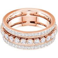 ♈Swarovski♈ แหวนแฟชั่นใหม่ของผู้หญิง.แหวนเพชรแท้ Swarovski ทรงกลม 3 วง ประดับคริสตัล Swarovski สำหรับผู้หญิง แหวนลูกปัดหมุน.ของขวัญวันวาเลนไทน์ ของขวัญวันเกิด ฟรีกล่องของขวัญของแท้
