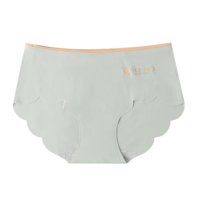 MNO.9 Things Lady Underwear Briefs Ice Silk One Piece Cotton 100% กางเกงในหญิง