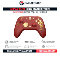 GameSir Nova 2 Lite Multi-Platform Wireless Game Controller จอยเกมไร้สาย เชื่อมต่อได้ 3 โหมด Bluetooth แบบมีสายและดองเกิลไร้สาย