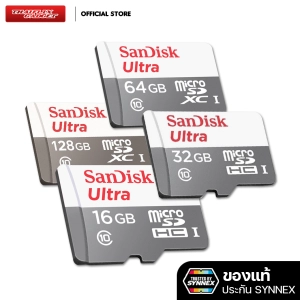 สินค้า ของแท้ประกัน Synnex เมมโมรี่การ์ด SanDisk Ultra® microSDHC™/microSDXC™ UHS-I