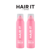 [แพ็คคู่สุดคุ้ม] HAIR IT รีสทอร์แอนด์รีเฟรชคลีนดรายแชมพู 150ml แฮร์อิท #สเปรย์สระผมแห้ง [สายป่าน]