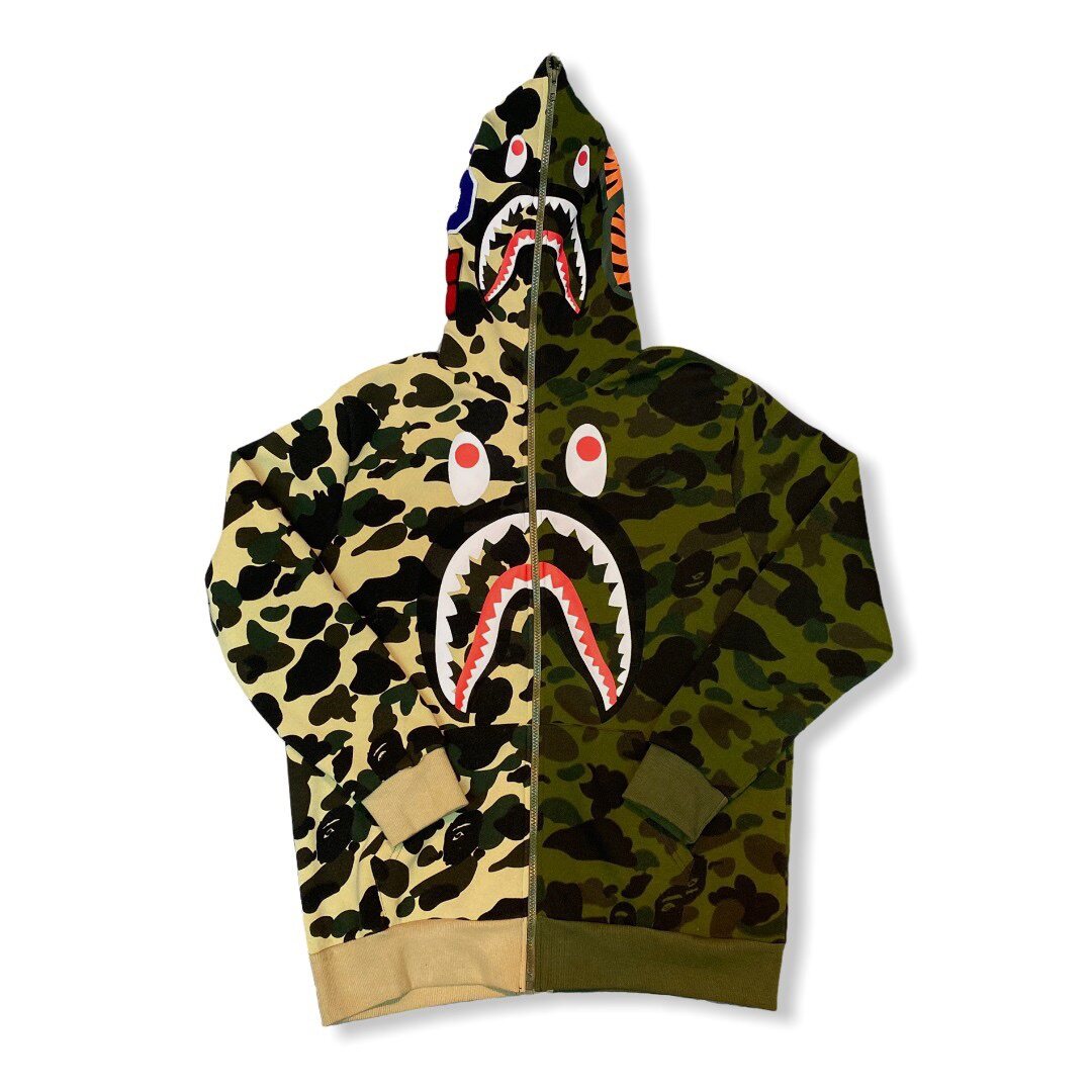 Bape shark hoodie เสื้อฮู้ด เบ็บ ? เสื้อกันหนาว เบ็บช๊าค มี29ลายให้เลือก ลายคราสสิค