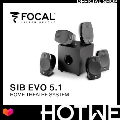 ดูภาพ Focal Sib EVO 5.1 – ระบบชุดดูหนัง / AV เพิ่มเติม Focal Sib EVO 5.1 – ระบบชุดดูหนัง / AV