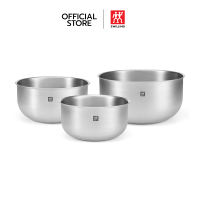 ZWILLING ชุดชามเตรียมอาหารสเตนเลส 3 ชิ้น N1030705
