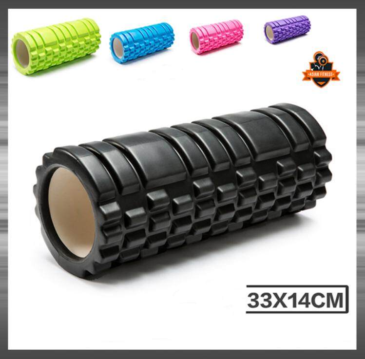 5 สี โฟมโรลเลอร์ โฟมนวดกล้ามเนื้อ สำหรับเล่นกีฬา โฟมโยคะ Yoga Foam Roller Massage（052)