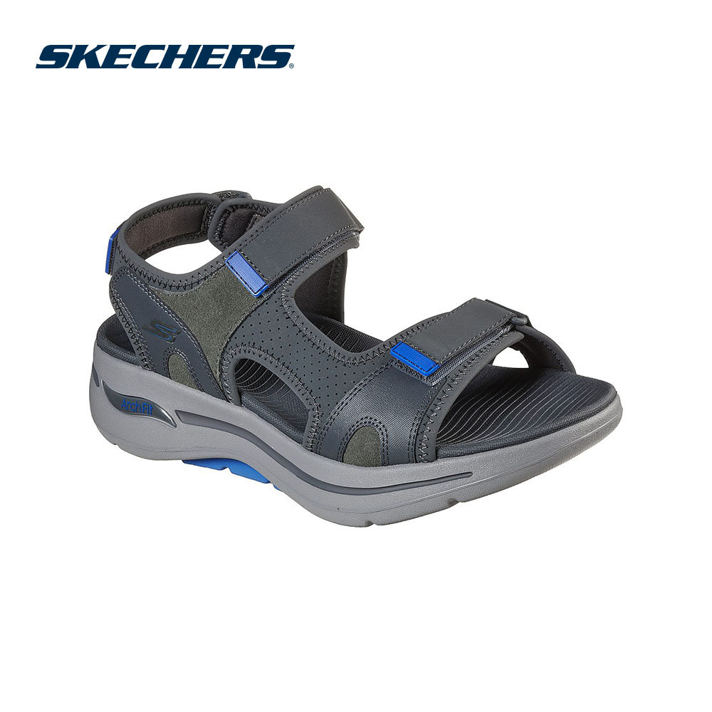 Skechers สเก็ตเชอร์ส รองเท้าแตะ ผู้ชาย GOwalk Arch Fit On-The-Go Sandals Shoes - 229021-CCBL