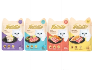 ภาพหน้าปกสินค้าBellotta Cat Pouch เบลลอตต้า อาหารเปียกแมว สำหรับแมว ขนาด 85 กรัม จำนวน 12 ซอง มีรสใหม่ ที่เกี่ยวข้อง